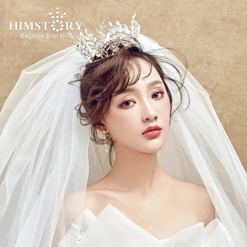 Himstory Bridal Princess Branch Retro Romantic Full Circle Hair