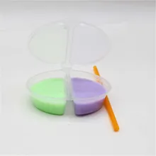 iWish 75g Slime Crystal Mud 2 Color Pack Kids Toys Liquid Glass Balloon Clay Separation Box Play Transparent Magic Plasticine iWish 75g Slime Crystal Mud 2 Color Pack Kids Toys Liquid Glass Balloon Clay Separation Box Play Transparent Magic Plasticine