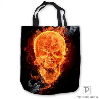 

Custom Canvas Flower Skull ToteBags Hand Bags Shopping Bag Casual Beach HandBags Casual 180713-07-19