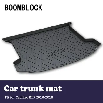 

BOOMBLOCK Car Interior Accessories Non-slip Dustproof Trunk Special Floor Foot Mat For Cadillac XT5 2016 2017 2018