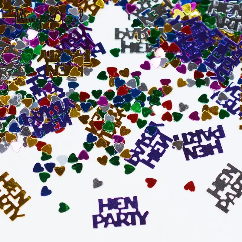 MagiDeal Hen Party Confetti Bachelorette Girls Night Table Scatters Decor DIY Crafts Confetti 
