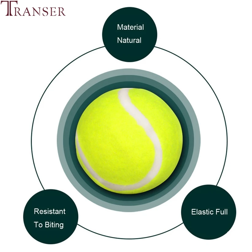 Transer товары для домашних животных собак игрушка, Теннисный мяч для домашних животных собаки интерактивные игрушки для развлечений на открытом воздухе тренировок спортивные пляжные домашние животные игрушки 80112