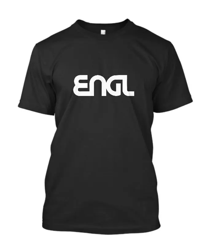 New ENGL Men's Black T-Shirt Size S-5XL | Мужская одежда