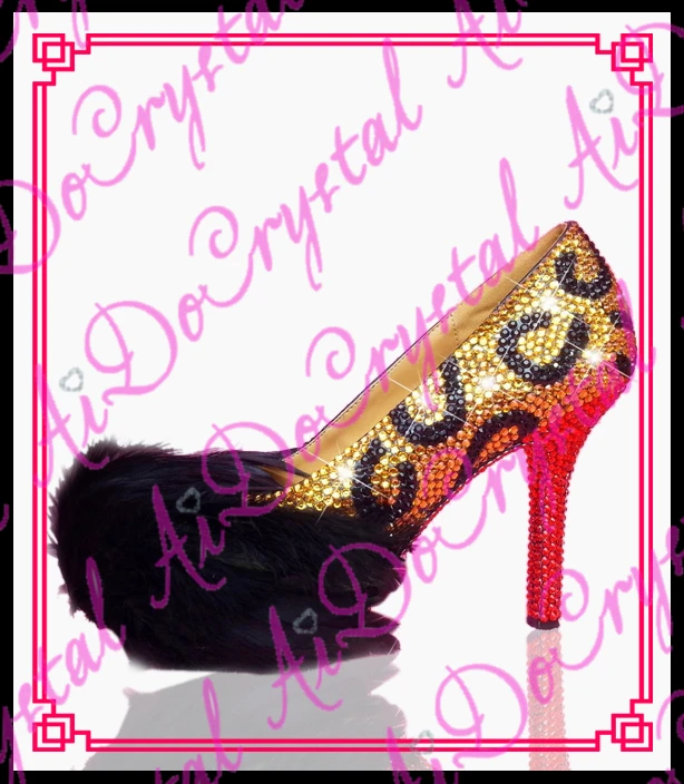 feather evening shoes