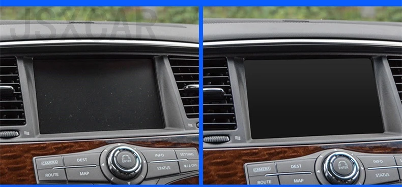 Защитное стекло закаленное для Nissan Patrol Y62 2016 2017 2018|Хромирование| |