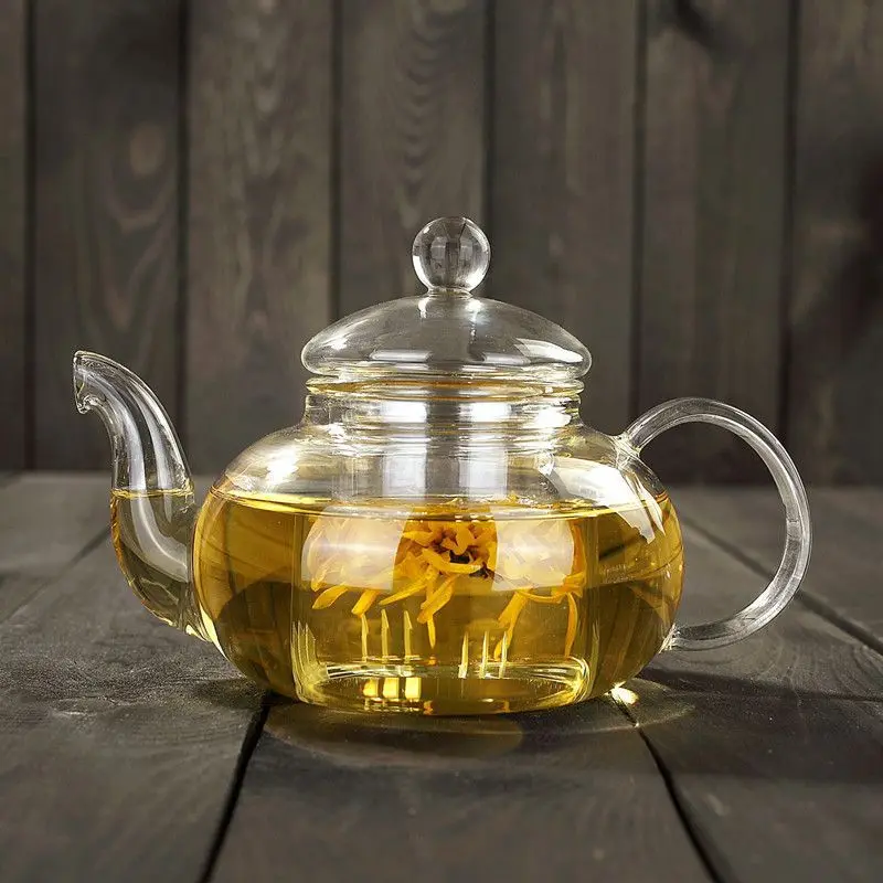 Высококачественный термостойкий стеклянный цветочный чайный горшок, практичная бутылка цветочный чайный стакан стеклянный чайный горшок с заваркой чайный лист травяной кофе