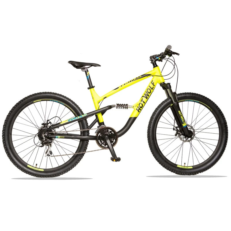 mountain bike bicycle 27.5 inches 24speed Aluminum alloy frame road bike Spring Fork Front and Rear Mechanical Disc Brake