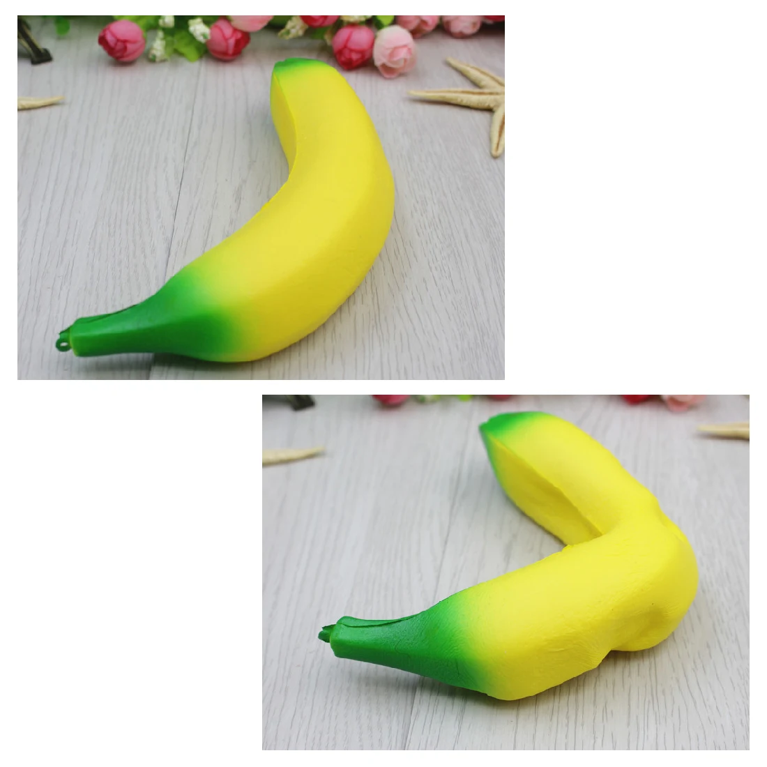 

Etmakit Newest Banana Squishy Slow Rising Decor Cute Jumbo Simulate Phone Straps Pendant Squeeze Stress Stretch Bread Kids Gift