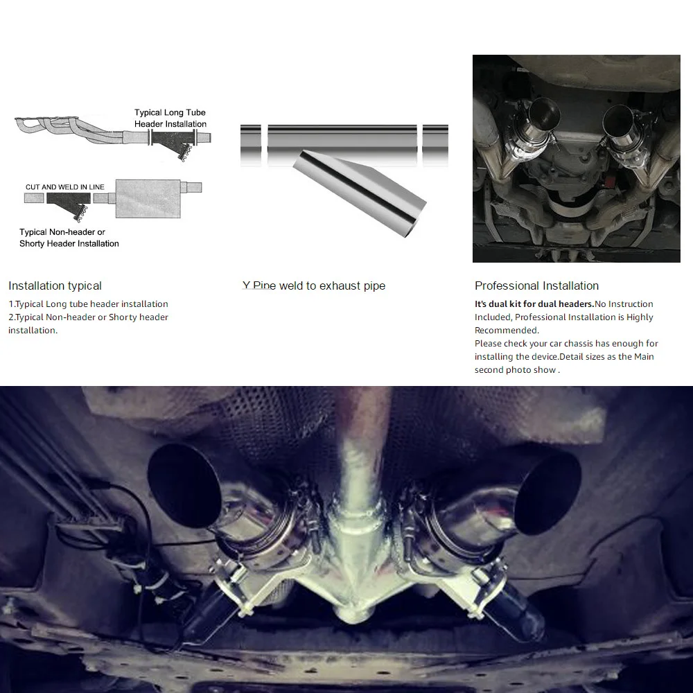 Evil energy 2 25 &quotЭлектрический выхлоп с вырезами Catback клапан вырубной комплект