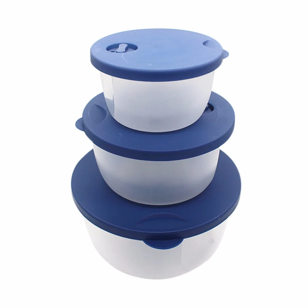round plastic lunch box