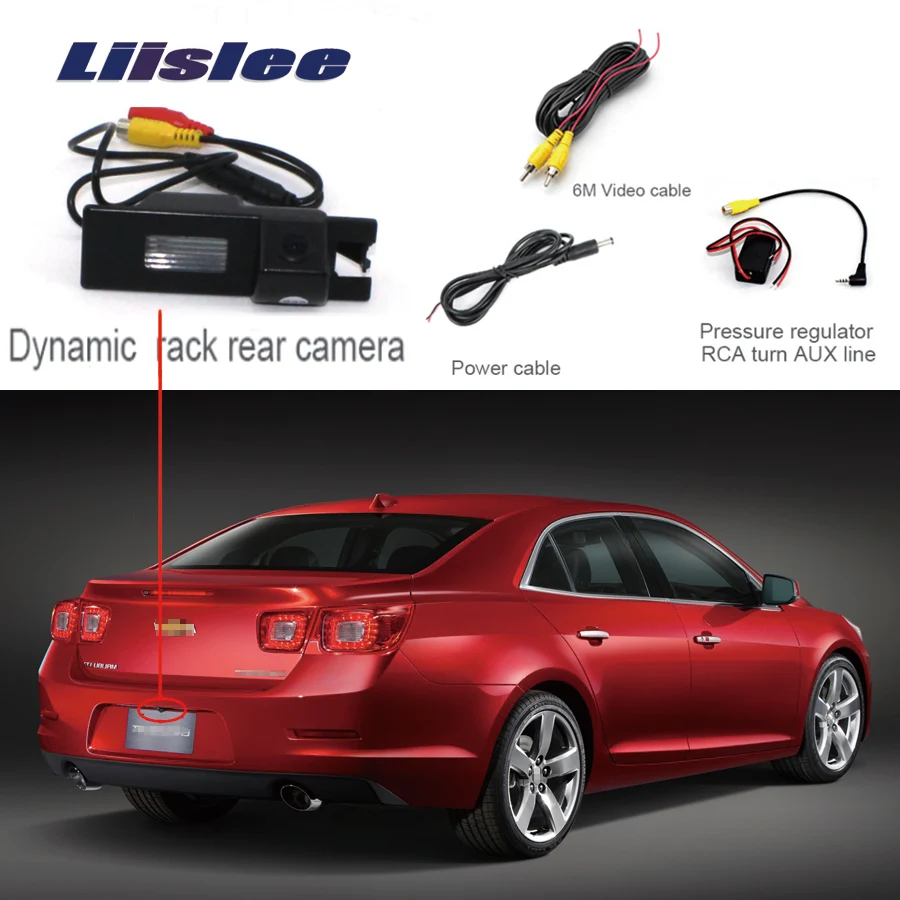 Liislee для Chevrolet Malibu 2012 2013 2014 HD CCD камера ночного видения заднего вида Высокое