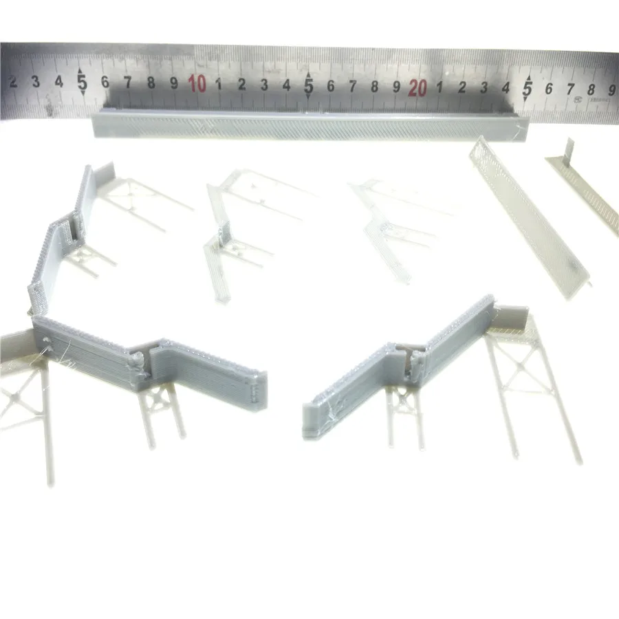 architecture model building ho train layout04