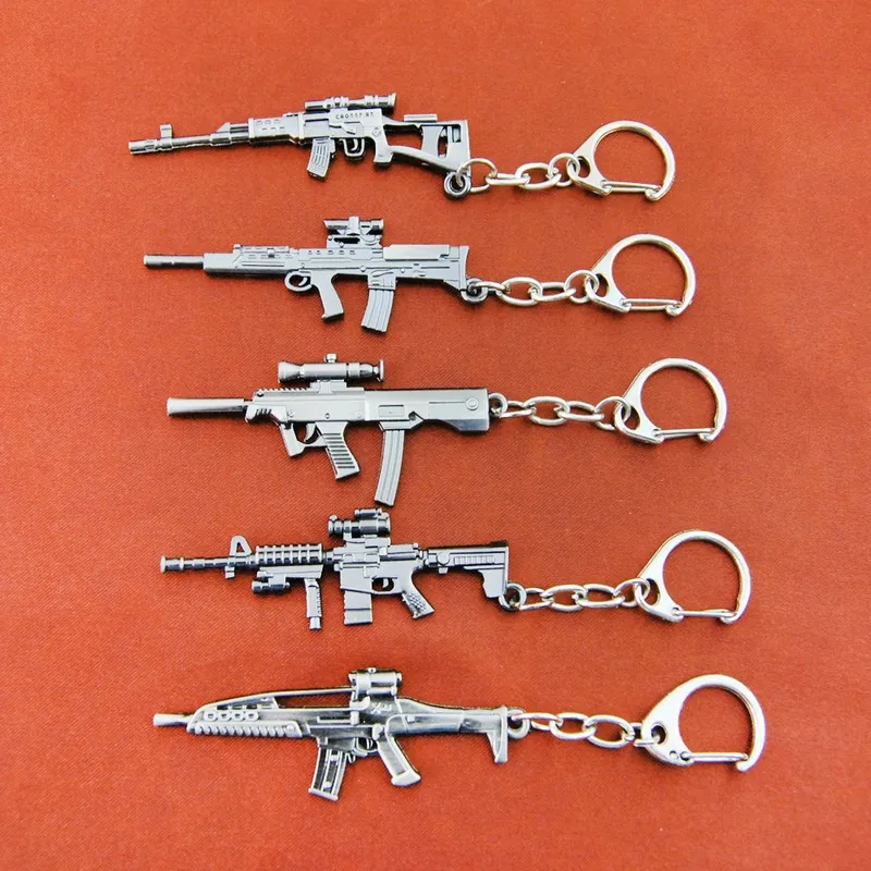CS GO AK47 M16 брелок для ружья, Мужская брелок, счетчик ударов, брелок для ключей, винтовка, мужские ювелирные сувениры, подарки