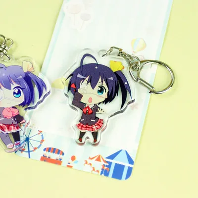 Мультфильм любовь Chunibyo и другие украшения таканаши Рикка брелок акриловые