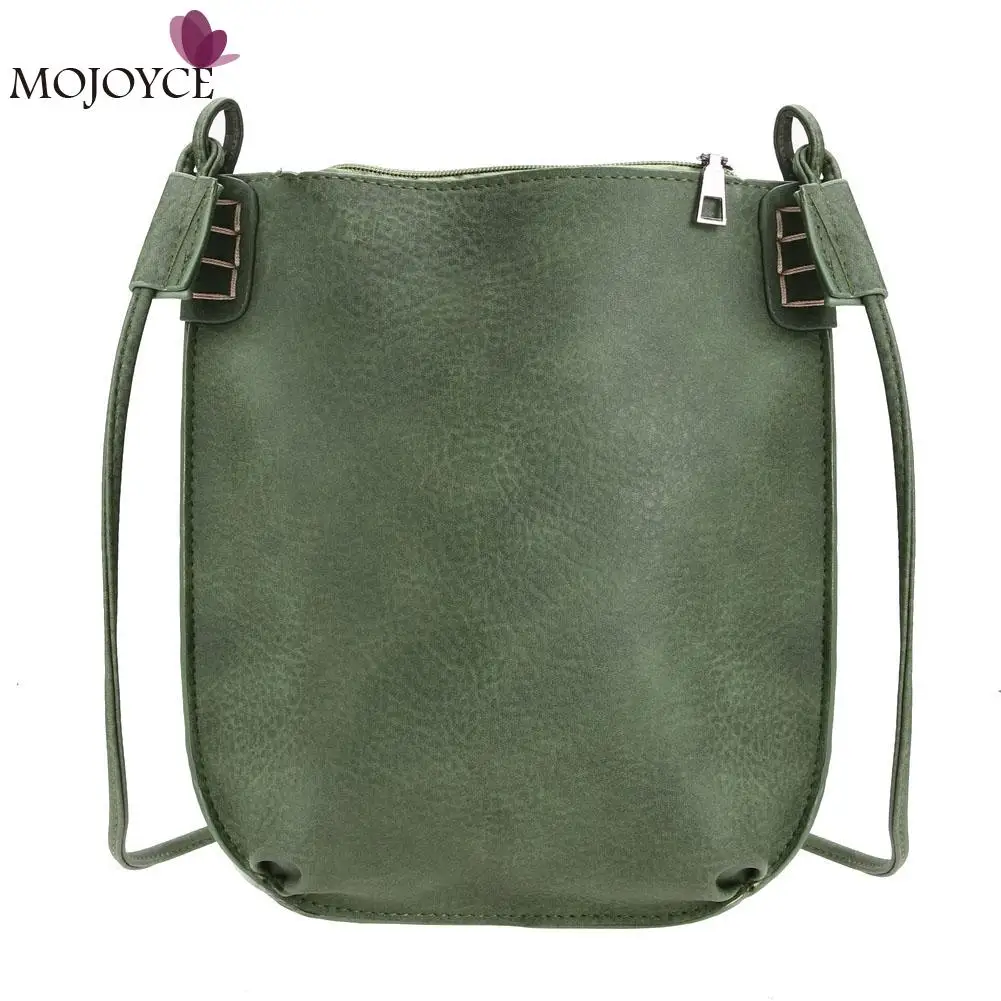 

Retro Women Messenger Bag Ladies Mini Bucket Girls Handbag PU Leather Crossbody Bags for Female 2018 Shoulder Bag Bolsa Feminina