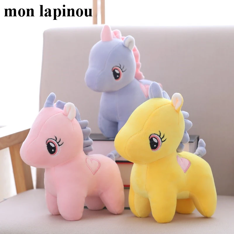 small unicorn soft toy