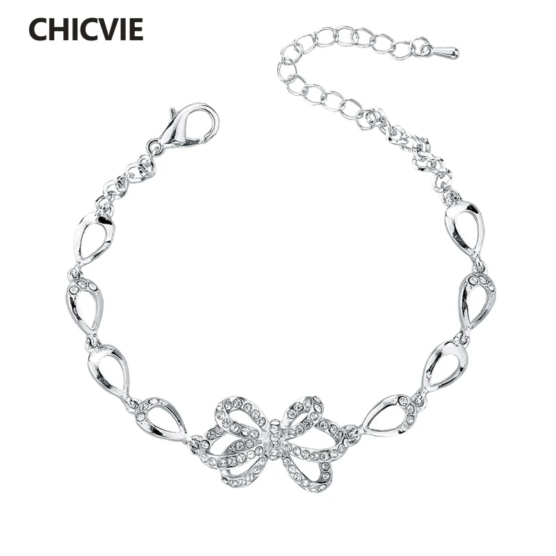 CHICVIE известный бренд браслеты с бантами и роскошный браслет для женщин ювелирные