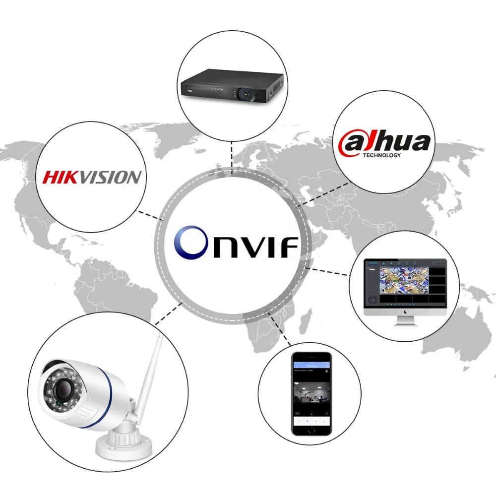 ANBIUX Yoosee Wifi ONVIF IP камера 1080P 960P 720P Беспроводная Проводная P2P сигнализация CCTV Bullet наружная камера со слотом для sd-карты Макс 64G