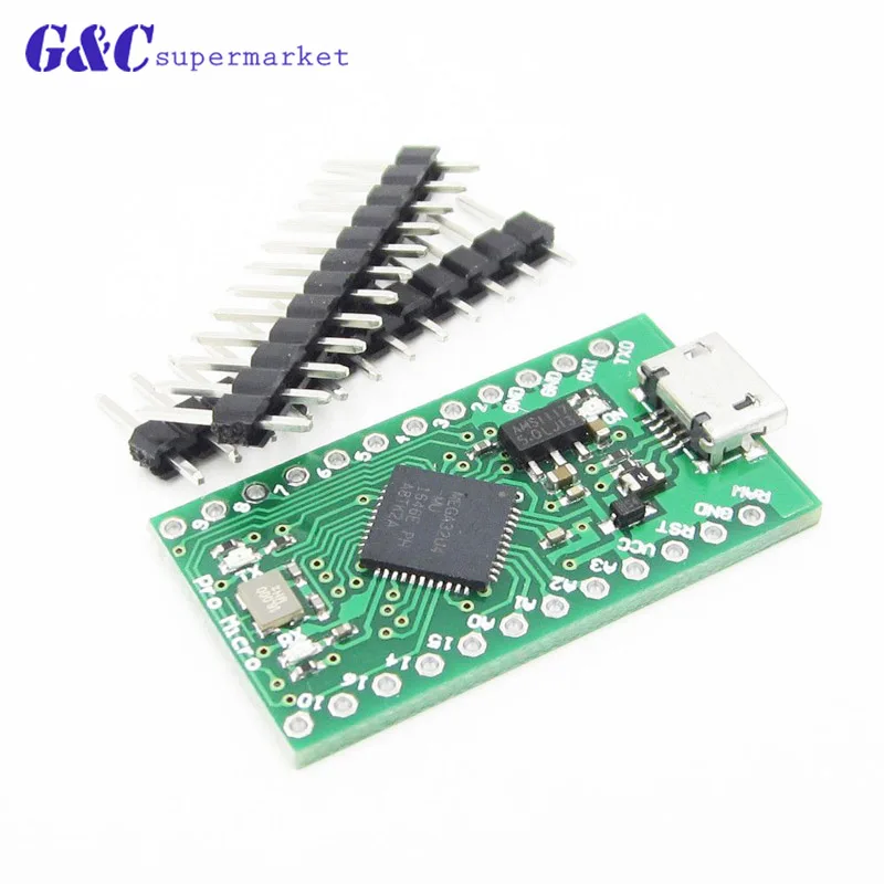 Для arduino ATmega32U4 5 V/16 модуль MHz с 2 row штыревые для Leonardo|Интегральные схемы| |