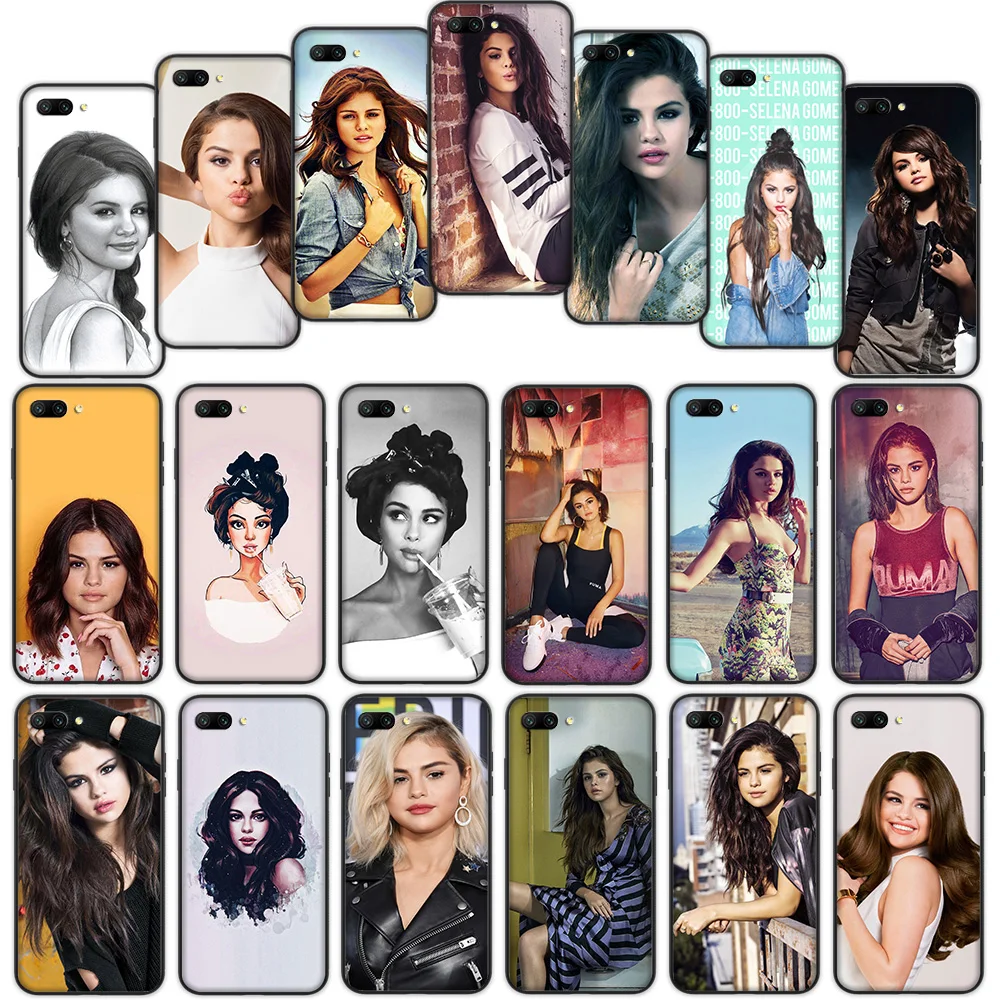 

Selena Gomez Soft Cover Case for Huawei P9 P8 Lite Mate 10 20 Lite Pro