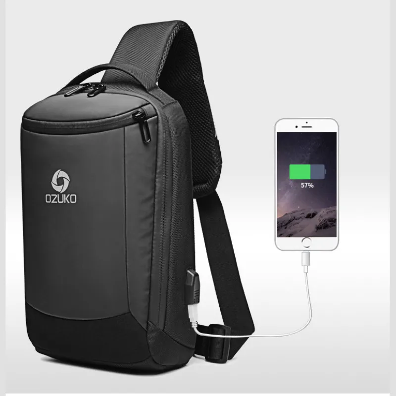 

New Luxury Brand Crossbody Bags Men Chest Pack For Short Trip Men Messengers Bag Hot-summer Shoulder Bag Bolsa De Pecho