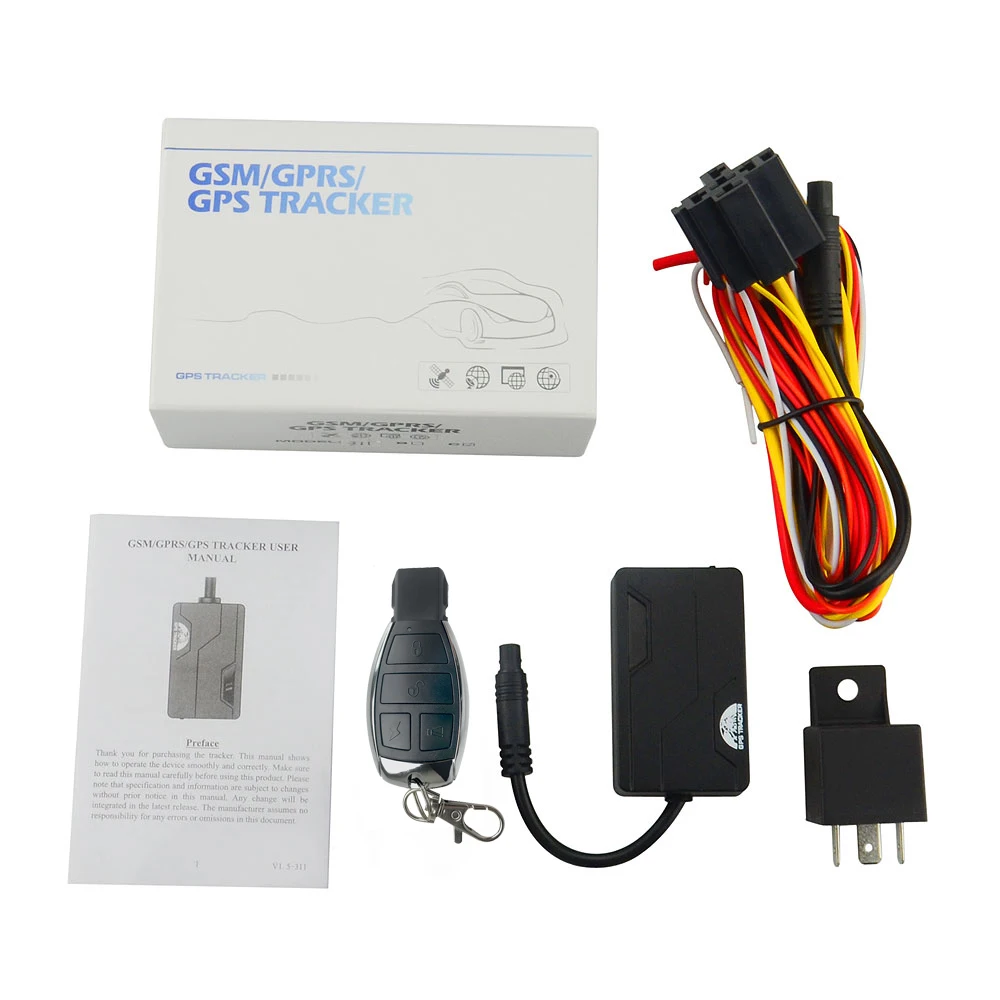 GPS трекер Conban 311C TK311C GSM GPRS для автомобиля мотоцикла скутера в реальном времени