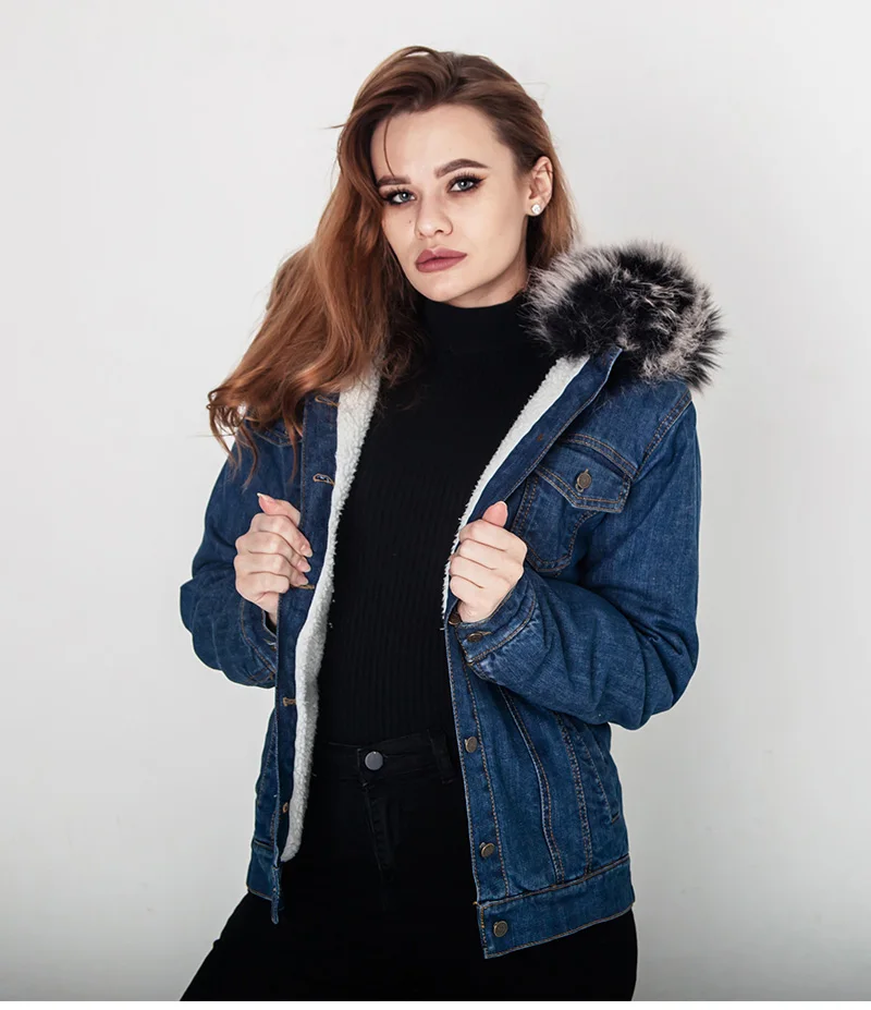 C044XQ-Women-big-fur-collar-Hooded-Denim-coat_11