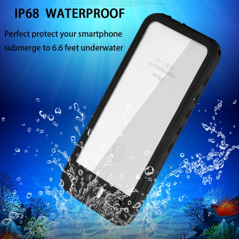 4 Level Water Proof For Coque Iphone 8plus Case Waterproof Case Phone Etui Iphone 7 8 Plus For Apple Iphone 7plus Case Iphone8 Fitted Cases Aliexpress