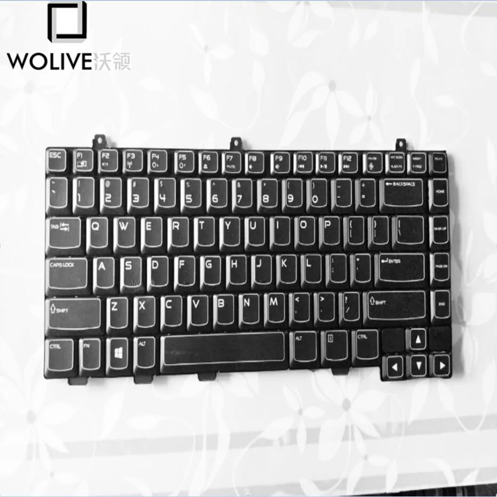 

US Keyboard For DELL Alienware M14X R1 R2 R3 R4 NSK-AKU0R PK130G81A04 Black with Backlit