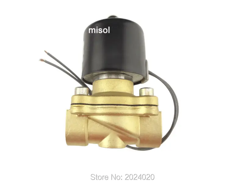 Новые DC 12 V G3/"(BSP) Электрический электромагнитный клапан для воздуха вода газ Дизель