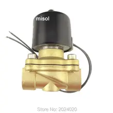 Новые DC 12 V G3/"(BSP) Электрический электромагнитный клапан для воздуха вода газ Дизель