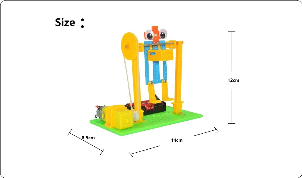  DIY horizontal bar robot model Steam Toys boy girl sports toys science teaching aid children learni - 32960416424