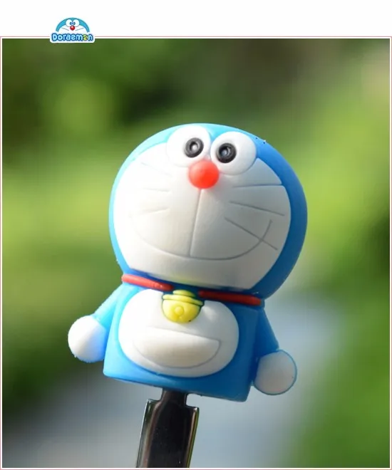 30 шт дети любят его мультфильм Doraemon нержавеющая сталь+ силиконовая домашняя кухонная ложка для фруктов