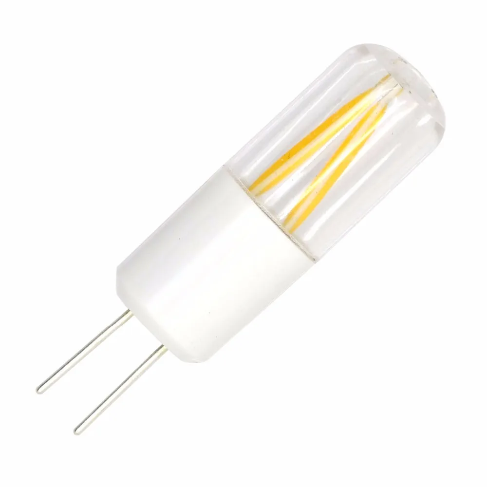 Мини-светодиодный светильник накаливания G4 12V DC AC 5W COB Точечный светильник, заменяющий галогенную лампу