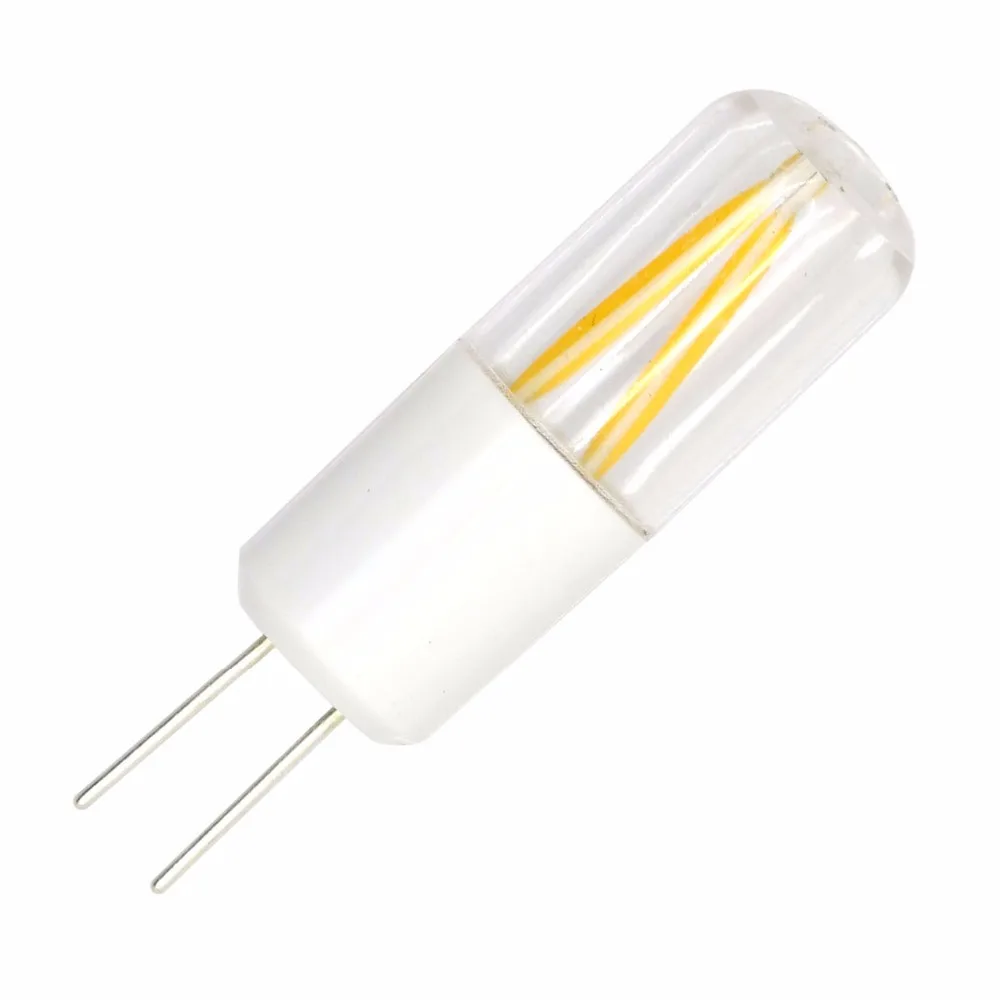 

Mini Filament LED Light Bulb G4 12V DC AC 5W COB Spotlight Replace Halogen Lamp