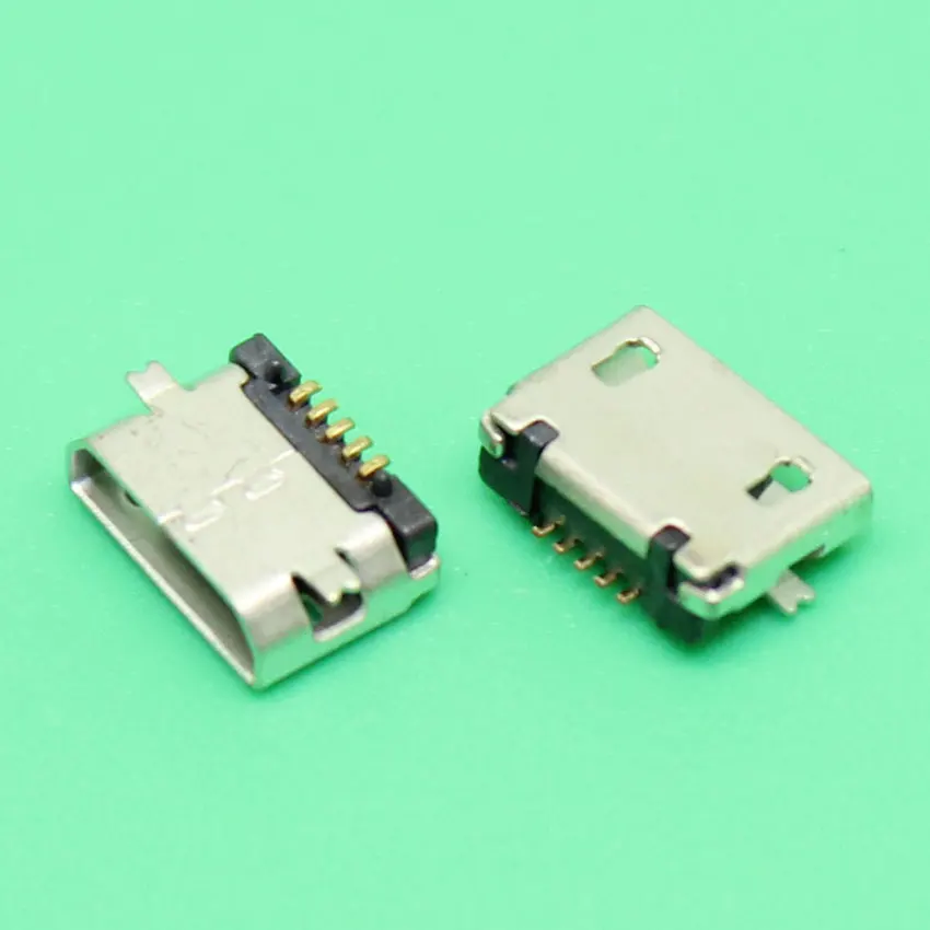 25 모델 50ps/lot 마이크로 USB 잭 5P 5pin USB 충전 소켓 커넥터 SMD DIP V8 포트 충전 데이터 전원 플러그
