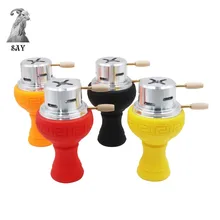 SY 1 набор чаша для кальяна силиконовая пористая головка кальяна силиконовая чаша для кальяна аксессуары и металлический держатель угля