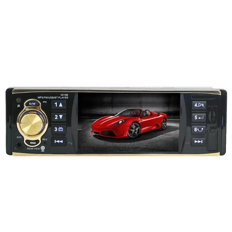 

12V 4.1in OLED Screen Bluetooth Car Stereo MP5 Player FM USB Charger AUX