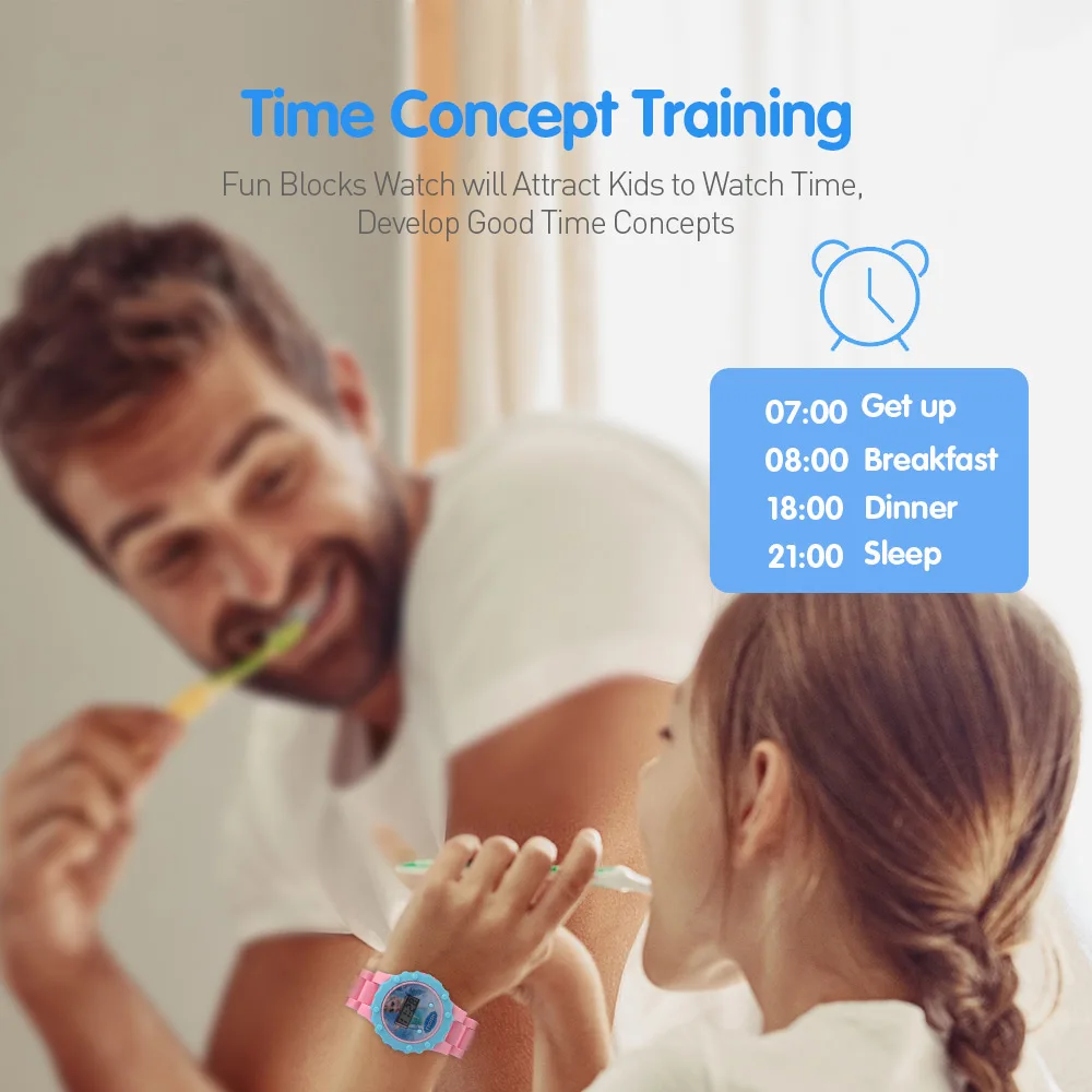 Tumama Building Blocks Watch Bricks DIY 3D Ninjago Toys For Kids Can Adjust the Length Creative Educational Building Blocks      Tumama Building Blocks Watch Bricks DIY 3D Ninjago Toys For Kids Can Adjust the Length Creative Educational Building Blocks