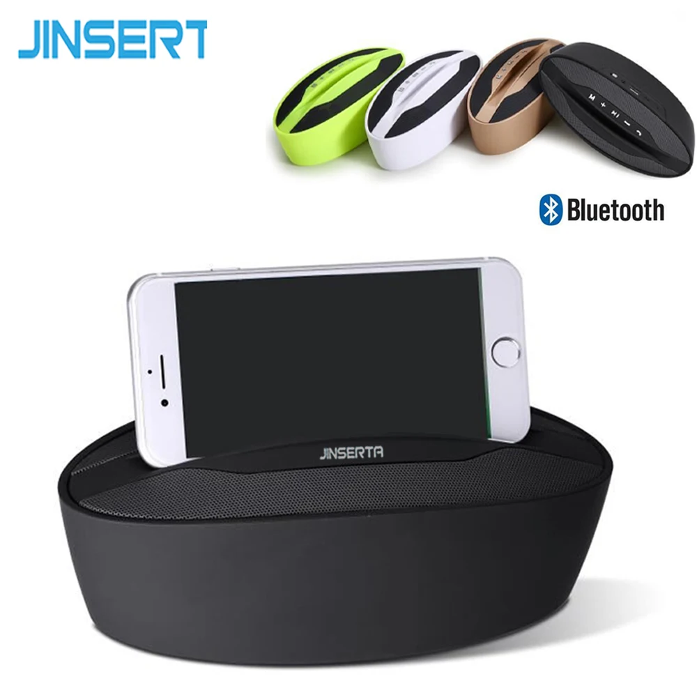 JINSERTA Bluetooth Speaker Wireless Mini Portable Handsfree USB TF FM Radio Stereo Sound Double Speaker Subwoofer Music Player bluetooth-music-player : image JINSERTA Bluetooth Speaker Wireless Mini Portable Handsfree USB TF FM Radio Stereo Sound Double Speaker Subwoofer Music Player bluetooth-music-player
