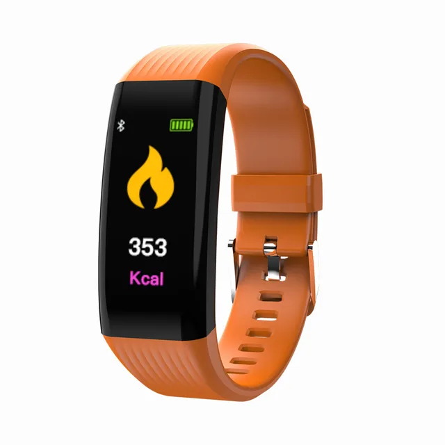 Smart Bracelet For Kids Women Men Heart Rate Monitor Activity Step