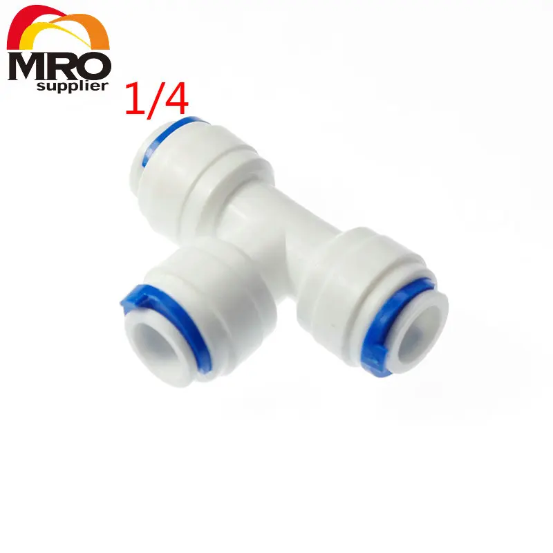 5X 1//4/" Tube Od Hose Type Y Qucik Connection Ro Water ConnectorJ7