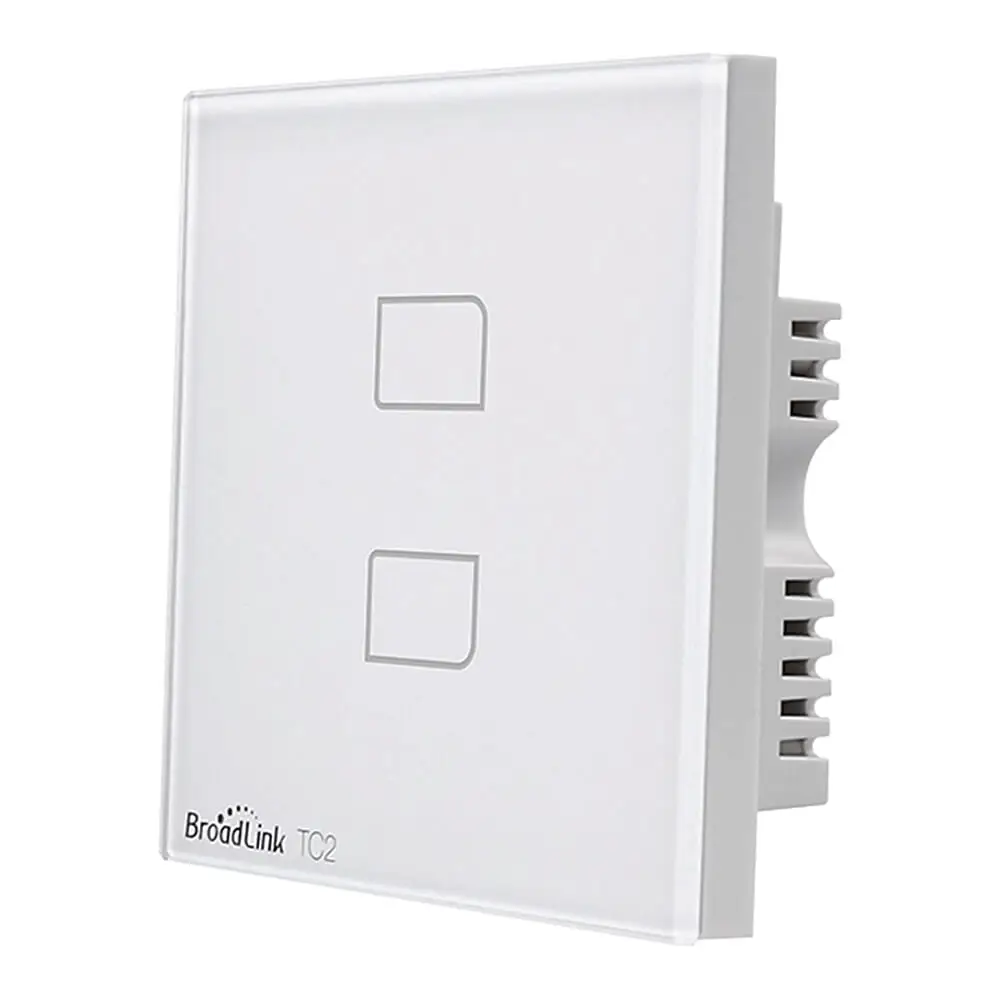 Broadlink TC2 1/2/3 UK Стандартный умный дом 433 МГц Wi-Fi/4G Дистанционное Управление через RM Pro настенный сенсорный светильник выключатель 1 способ