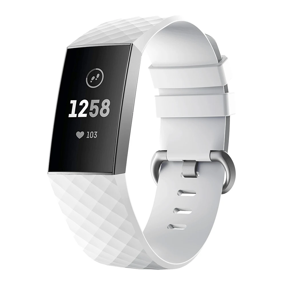 Силиконовые спортивные полосы для Fitbit заряд 3/зарядки 3 SE трекер Classic маленький большой браслет для Для женщин Для мужчин 23 мм 20 мм