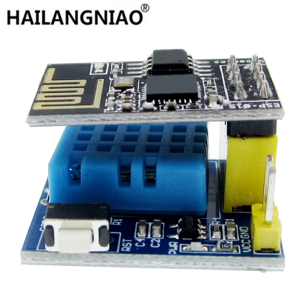 ESP8266 ESP-01 ESP-01S DHT11 Temperature Humidity Sensor Module esp8266 Wifi NodeMCU Smart Home IOT DIY Kit ESP8266 ESP-01 ESP-01S DHT11 Temperature Humidity Sensor Module esp8266 Wifi NodeMCU Smart Home IOT DIY Kit