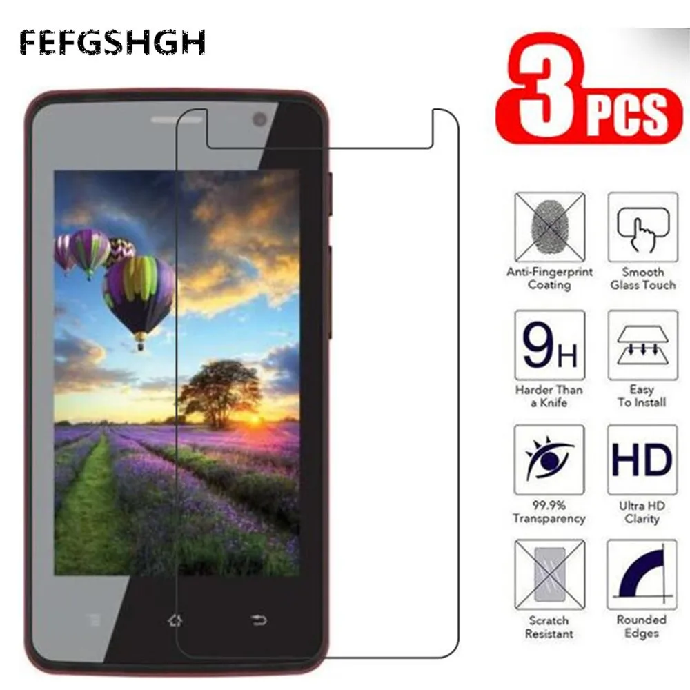 

2.5D 9H Tempered Glass For Irbis SP402 Screen Protector Glass On The For Irbis SP402 Protective Film Glass