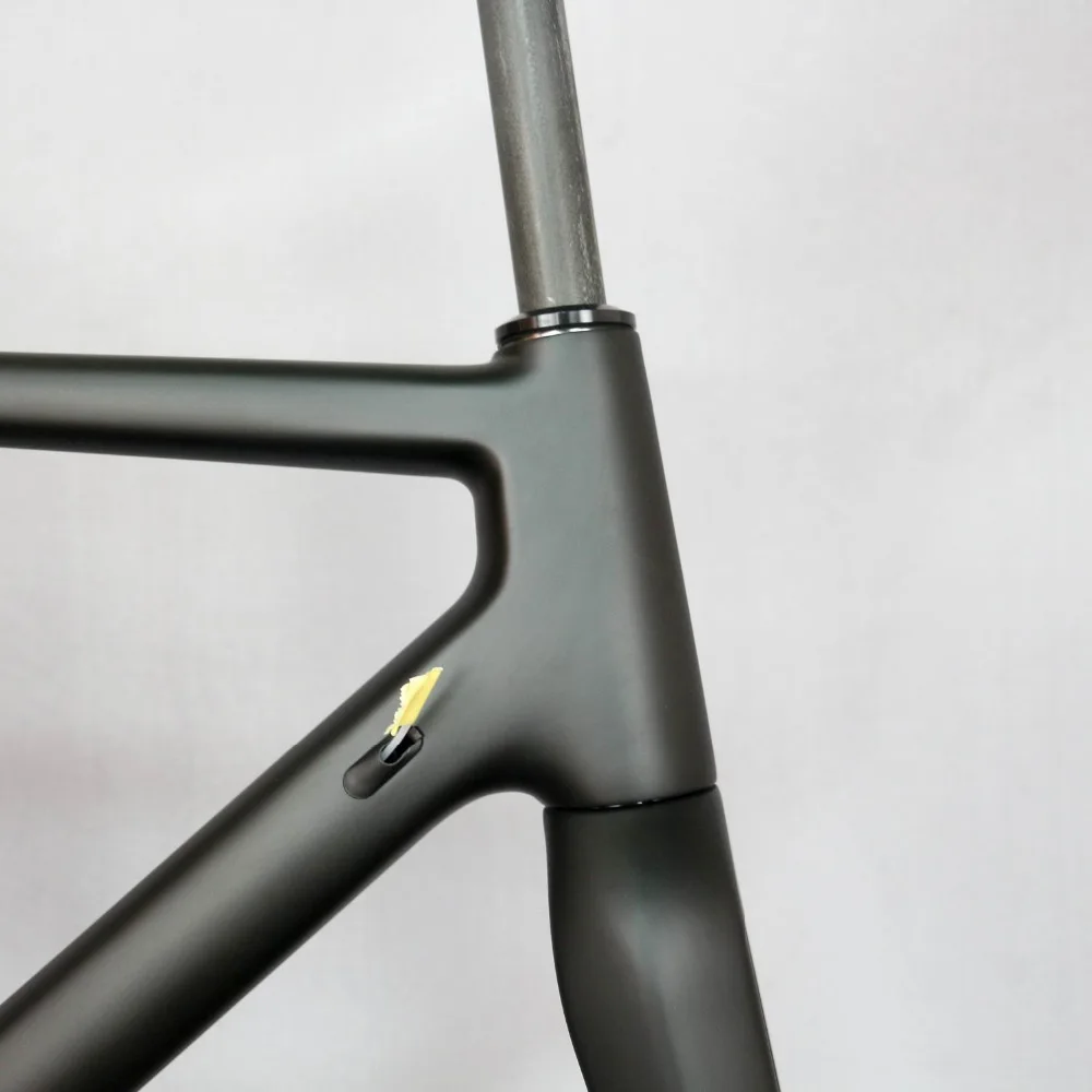 Excellent 2019 Thru Axle 142mm disc cyclocross carbon frame  Gravel 700C Carbon Bike Frame, Di2 Carbon Cyclocross Frame with 100*12mm fork 1