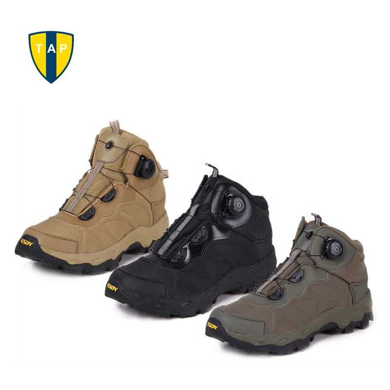 ESDY/мужские ботинки для пешего туризма; ботинки со шнуровкой; военные, тактические, боевые, водонепроницаемые армейские ботильоны; обувь для путешествий и скалолазания
