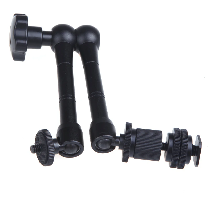 11&quot Inch Friction Articulating Magic Arm 1/4&quot Hot Shoe Connector for Camera LCD Monitor LED Light CS-MA11 | Электроника