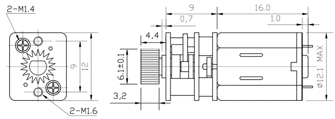 Точное GM12-N20VA 3D Рисунок стило перьевое N20 dc мотор-редуктор 1: 380 3V 6V 12V умная печатная ручка мотор CW CCW